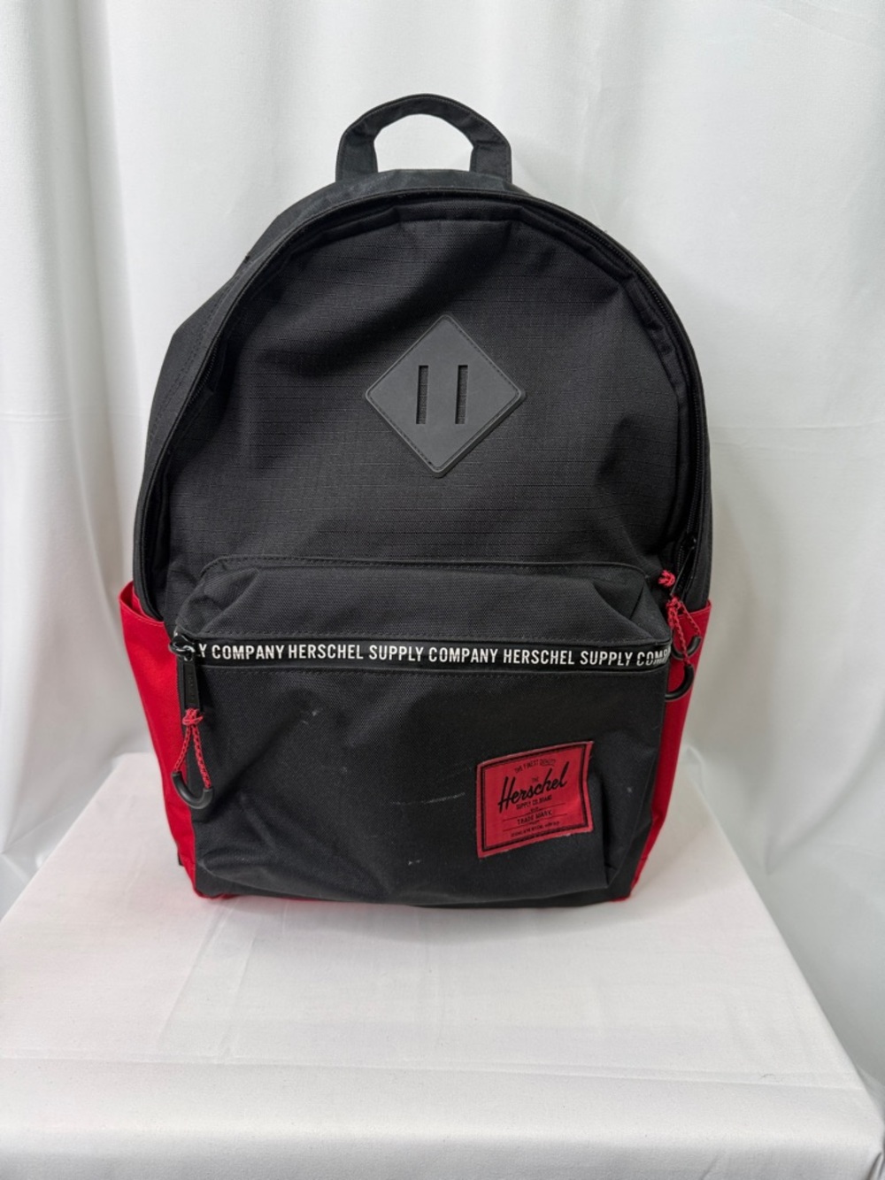 Herschel Supply Company Black and Red Everyday Backpack